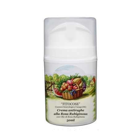 fitocose  Crema Antirughe alla Rosa Rubiginosa  Antiage
