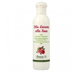 antos cosmetici  Olio Lavante alla Rosa per Viso e Corpo  Bagnoschiuma Bio