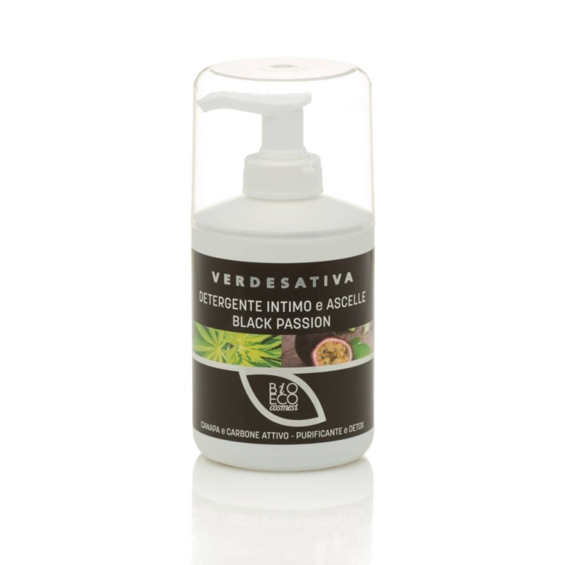 verdesativa  Detergente Intimo ed Ascelle Black Passion  Detergente intimo