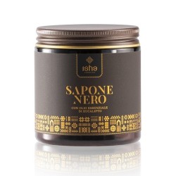 isha  Sapone Nero all'Eucalipto  Saponi