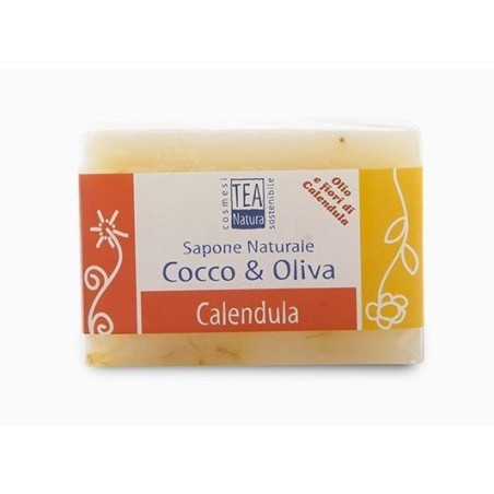 tea natura  Sapone Vegan Cocco, Oliva & Calendula  Saponi