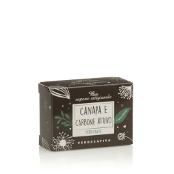 verdesativa  Saponetta Canapa e Carbone  Saponi