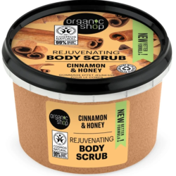 organic shop  Scrub Corpo Nutriente con Miele e Cannella  Scrub Corpo