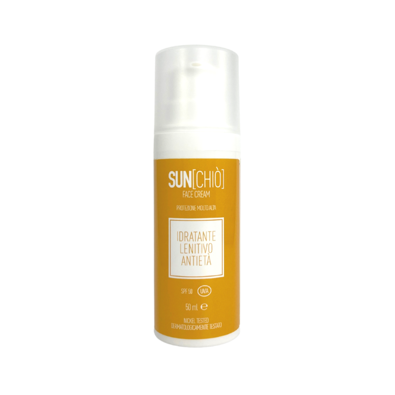 chio  Sun Chiò - Lozione Solare in Crema Viso e Corpo SPF 50  Protezione solare bio