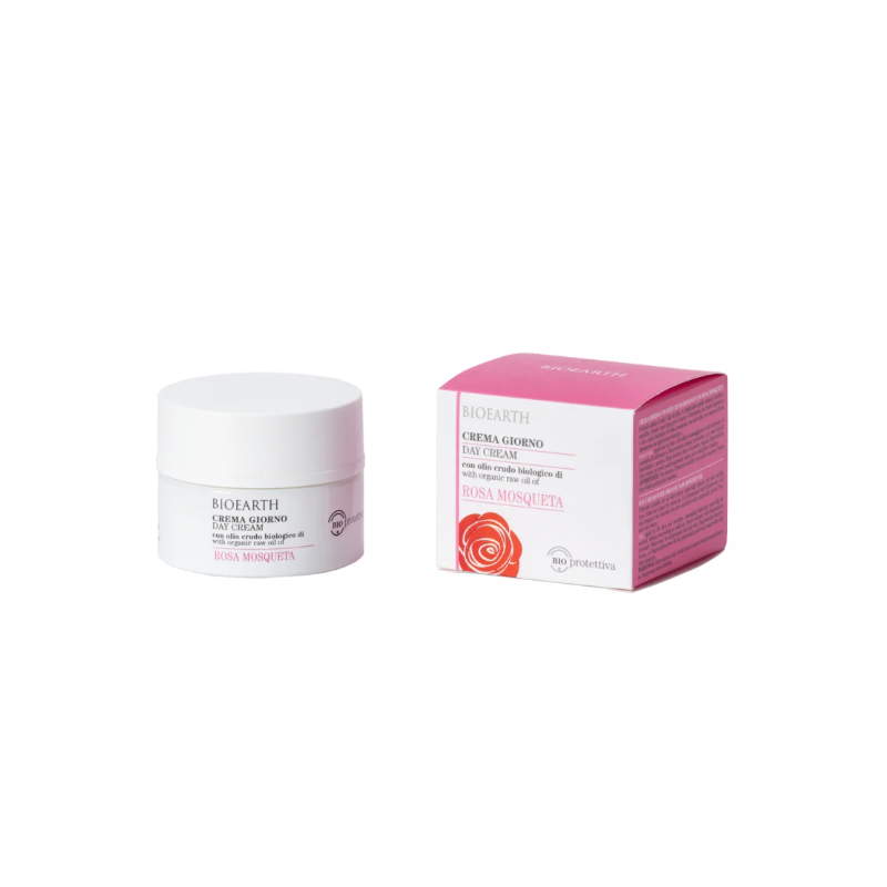 bioearth  Crema Giorno Rosa Mosqueta - BioProtettiva  Creme viso