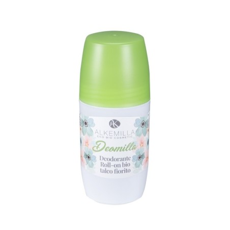 Alkemilla  Deomilla Deodorante Bio Roll-on Talco Fiorito  Deodoranti