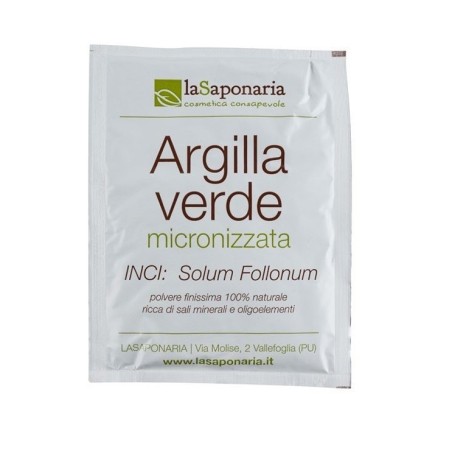 la saponaria  Argilla Verde in Polvere  Argille