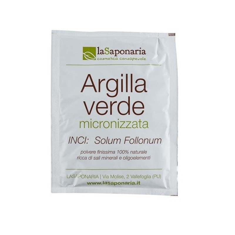 la saponaria  Argilla Verde in Polvere  Argille