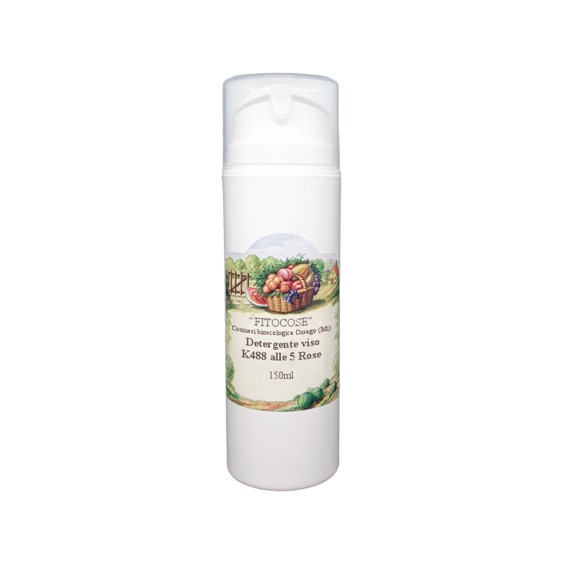 fitocose  Detergente Viso K488 alle 5 Rose  Detergenti viso