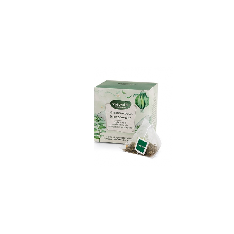 neavita  FiltroScrigno - Tè Verde Gunpowder  Te e tisane