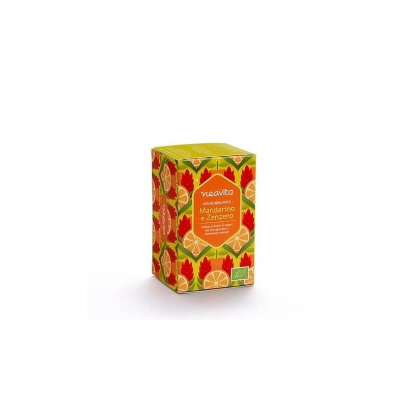 neavita  Infuso in Filtro - Mandarino e Zenzero  Te e tisane