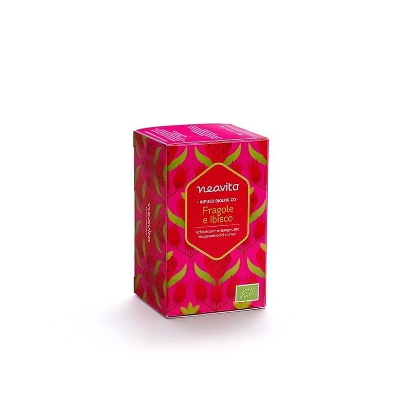 neavita  Infuso in Filtro - Fragole e Ibisco Bio  Te e tisane