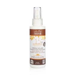 officina naturae  Crema Solare Spray SPF 15 - Protezione Media  Protezione solare bio