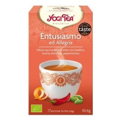 yogi tea  Tè - Entusiasmo ed Allegria  Te e tisane