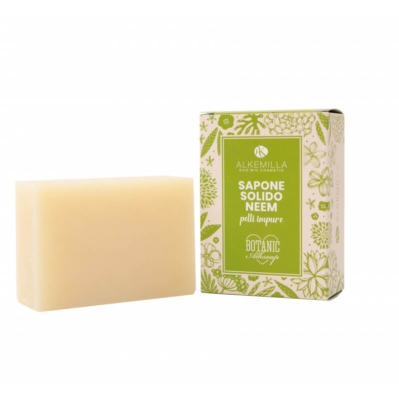 Alkemilla  Saponetta al Neem  Detergenti viso