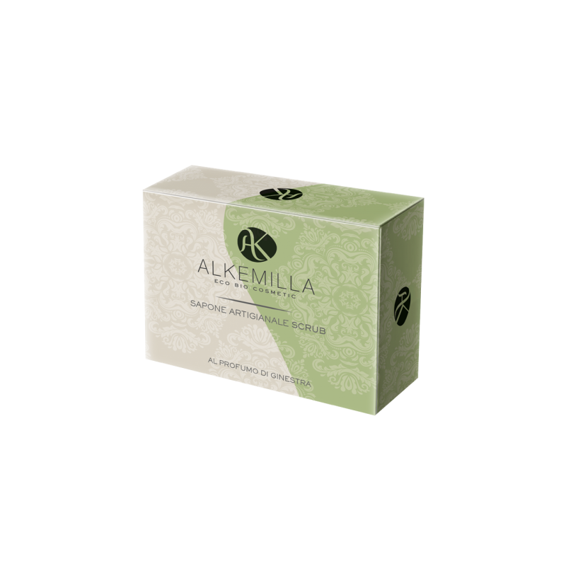 Alkemilla  Saponetta Scrub alla Ginestra  Detergenti viso