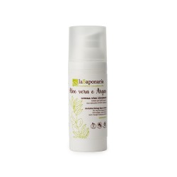la saponaria  Crema Viso Idratante con Aloe ed Argan per Pelli Miste e Grasse  Creme viso