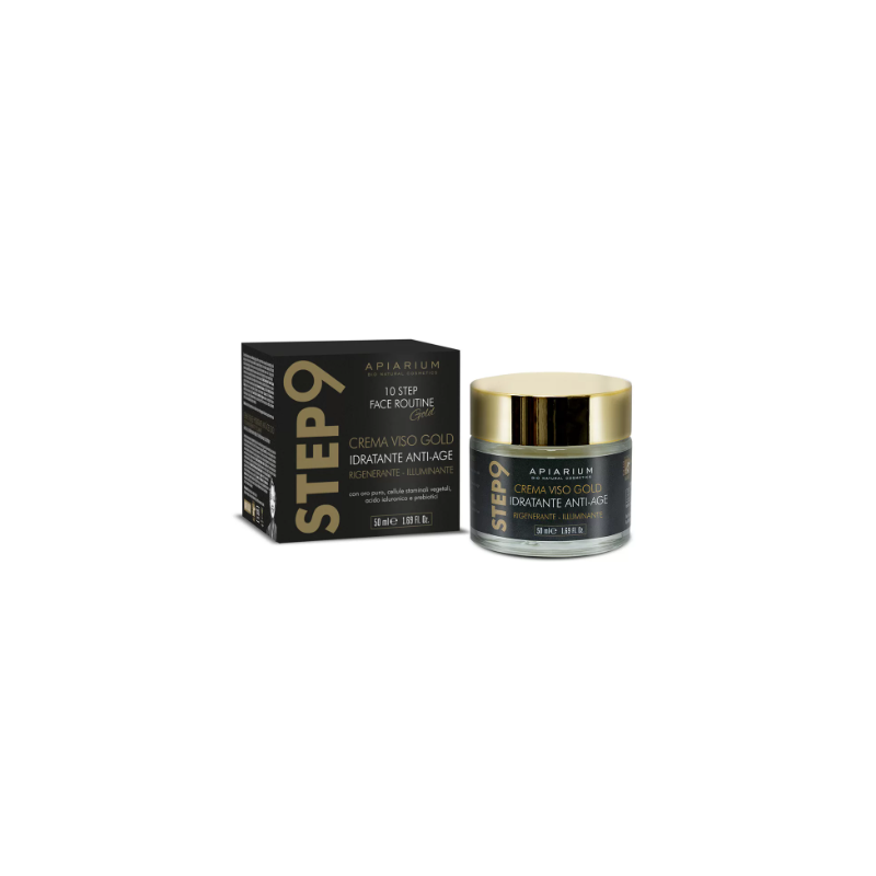 apiarium  Crema Viso GOLD Idratante Levigante Anti-age - Step 9  Creme viso