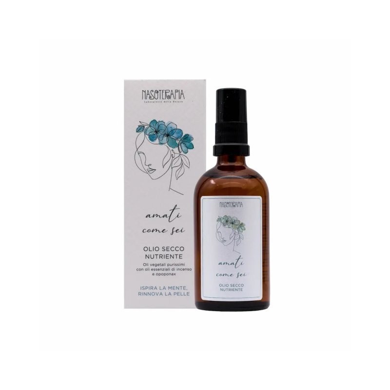 nasoterapia  Olio Secco Nutriente - Amati come sei  Oli e Burri
