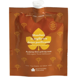 biofficina toscana  Maschera Viso Detox Purificante ecobio all'Argilla Oro  Maschere Viso