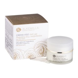 Alkemilla  Crema Viso Anti-Age Protettiva H24 ed Antipollution  Creme viso