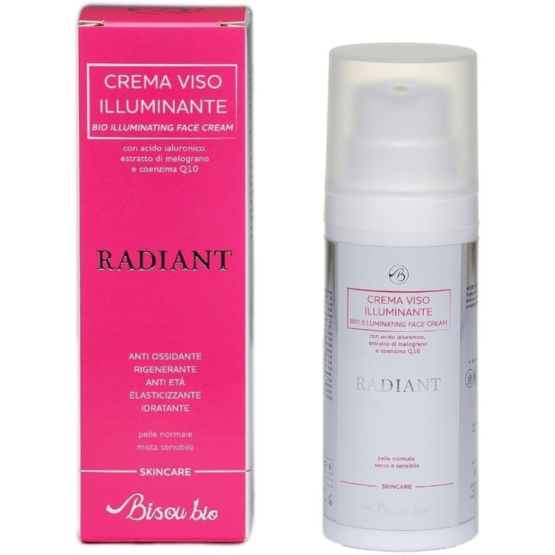 bisou bio  Crema Viso Illuminante - Radiant  Creme viso