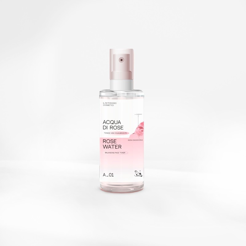 il pettirosso cosmetici  Acqua di Rose - Tonico Viso Riequilibrante  Tonici