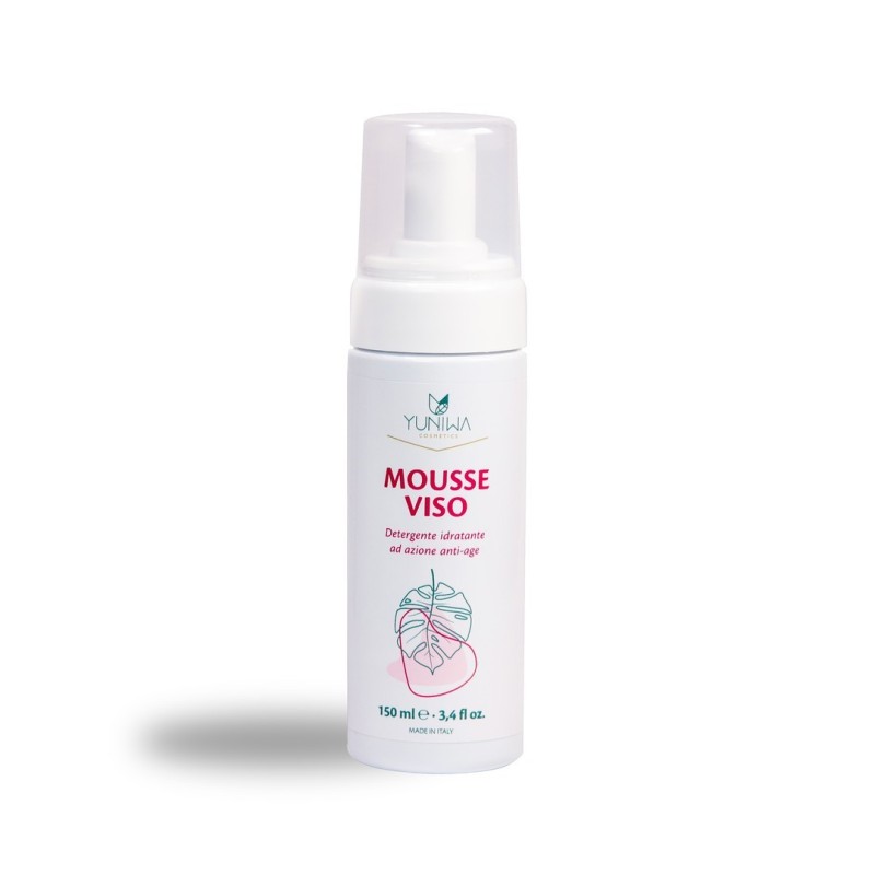 yuniwa cosmetics  Mousse Detergente Viso  Detergenti viso