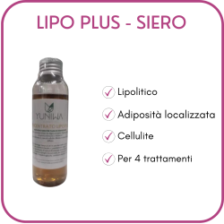 yuniwa cosmetics  Concentrato Riducente per Bendaggi LIPO PLUS  Anti-cellulite Bio