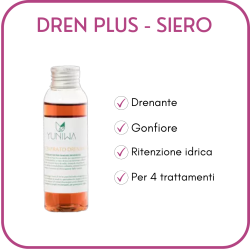 yuniwa cosmetics  Concentrato per Bendaggi - Dren Plus  Anti-cellulite Bio
