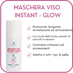 yuniwa cosmetics  Maschera viso illuminante - Instant Glow  Maschere Viso