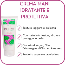 yuniwa cosmetics  Crema Mani Idratante e Protettiva  Cura Mani e Unghie