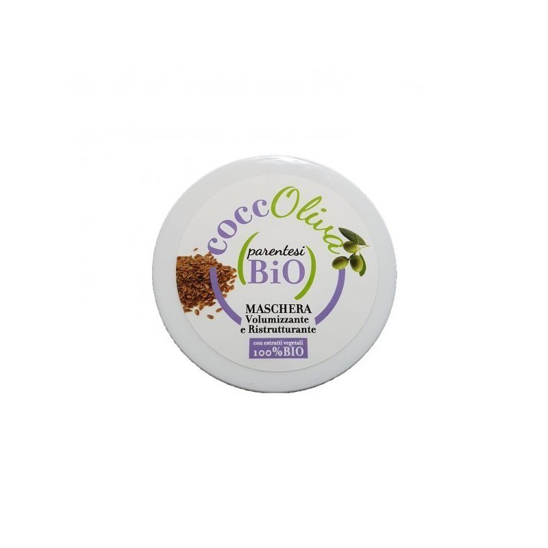parentesi bio  Maschera per Capelli Volumizzante e Ristrutturante - Travel Size  Maschere