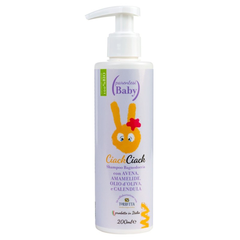 parentesi bio  Ciack Ciack - Shampoo Bagnodoccia  Bagnetto neonati