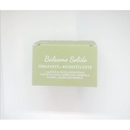 parentesi bio  Balsamo Solido Idratante e Ricostituente  Cosmetici solidi per capelli