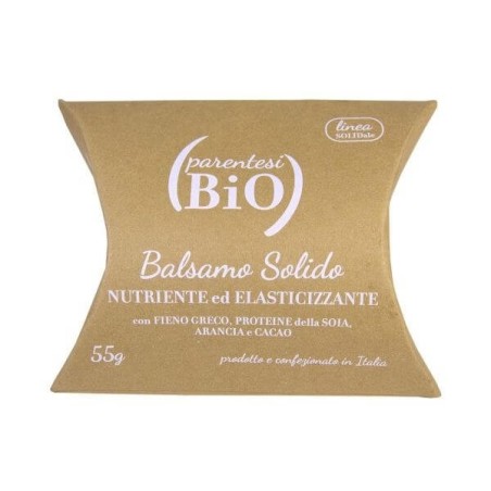 parentesi bio  Balsamo Solido Nutriente  Cosmetici solidi per capelli