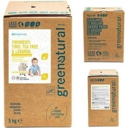 greenatural  Detergente Pavimenti al Tea Tree - 5 kg  Pavimenti