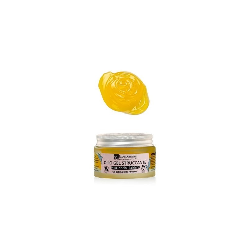 la saponaria  Olio Gel Struccante  Struccanti