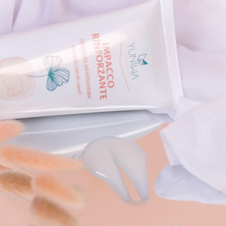 yuniwa cosmetics  Impacco Rinforzante per Capelli  Styling