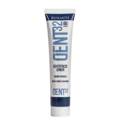 bioearth  Dentifricio Junior Aroma Fragola Bio e Vegan  Igiene Orale