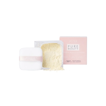 astra make-up  Cipria Minerale - Banana Powder  Ciprie
