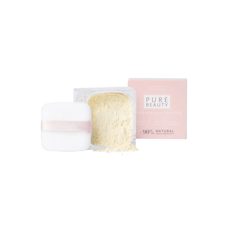astra make-up  Cipria Minerale - Banana Powder  Ciprie