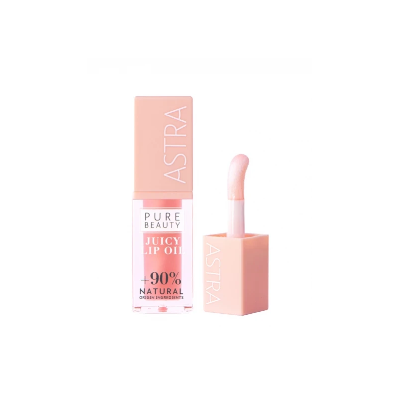 astra make-up  Lip Oil - 01 Peach  Gloss e Tinte Labbra