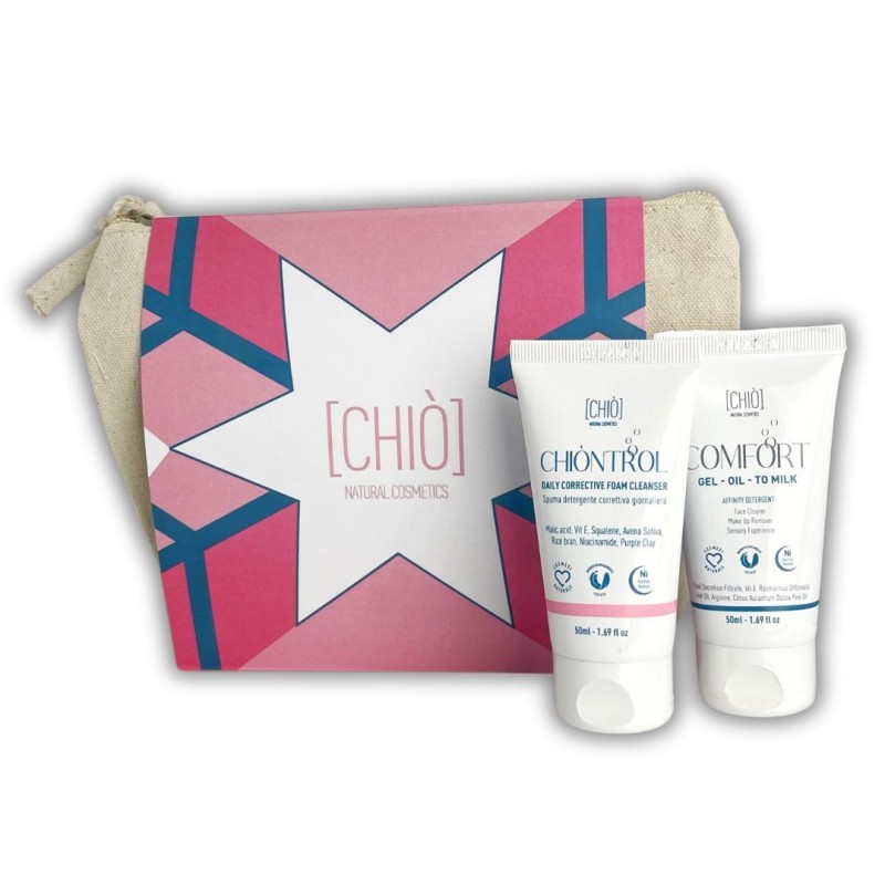 chio  Pack Doppia Detersione pelle spessa e segnata  Struccanti