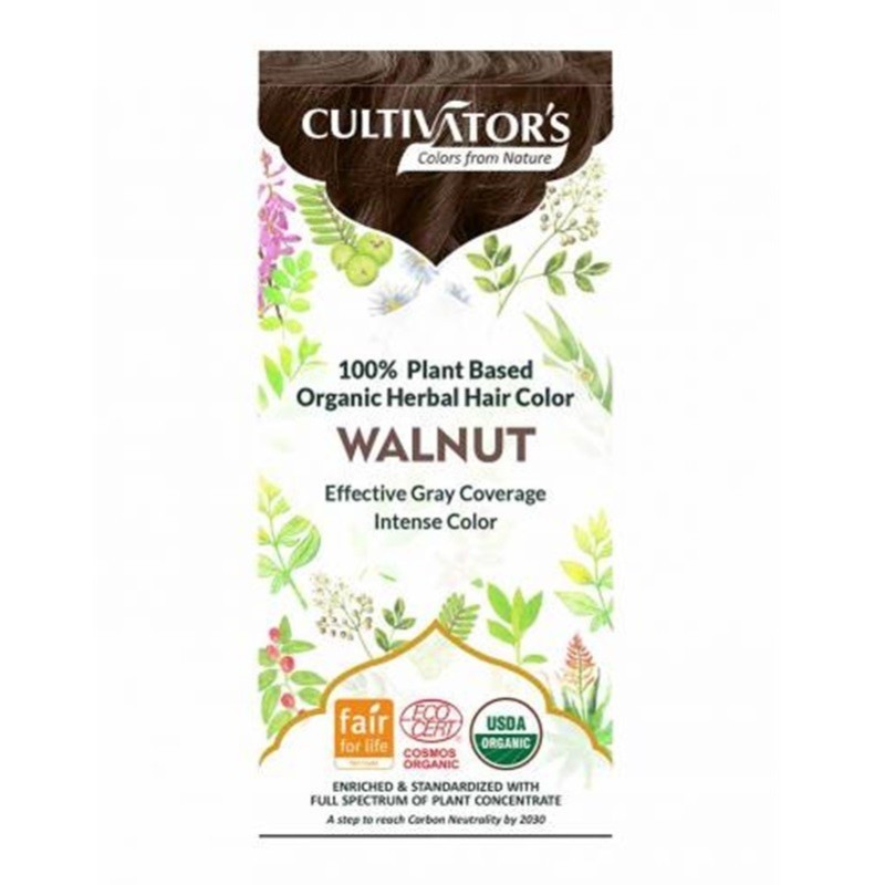 cultivator's  Tinta Vegetale Biologica - Noce  Henné e tinte vegetali