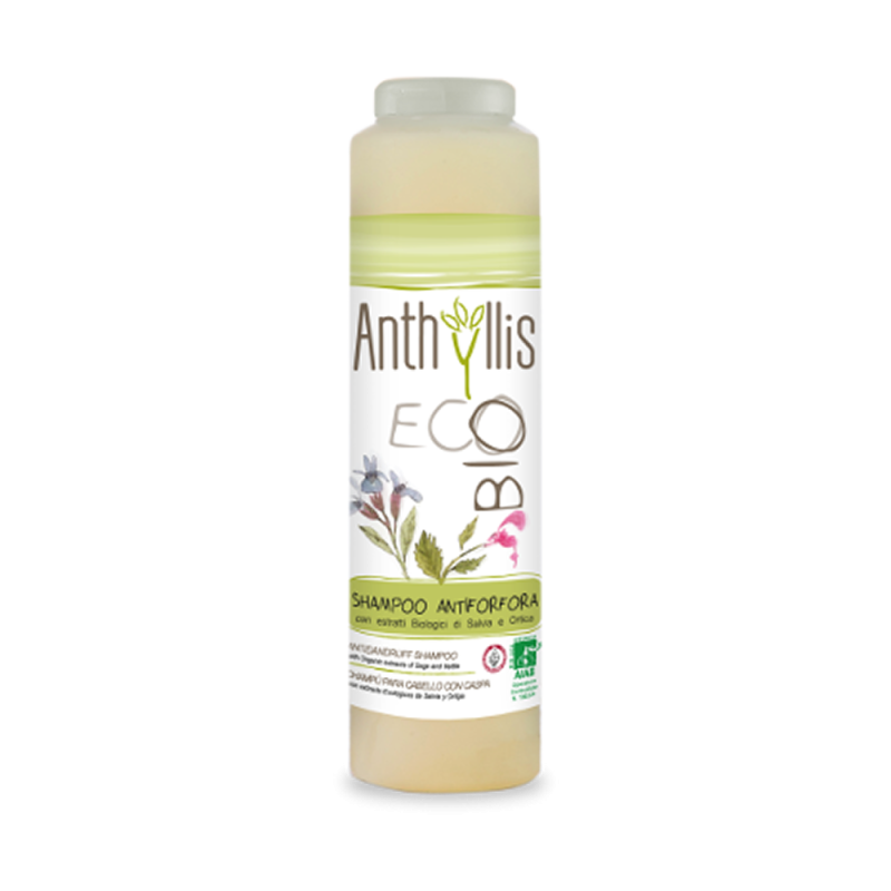 anthyllis  Shampoo Antiforfora Salvia e Ortica  Shampoo antiforfora