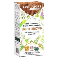 cultivator's  Tinta Vegetale Biologica - Castano Chiaro  Henné e tinte vegetali