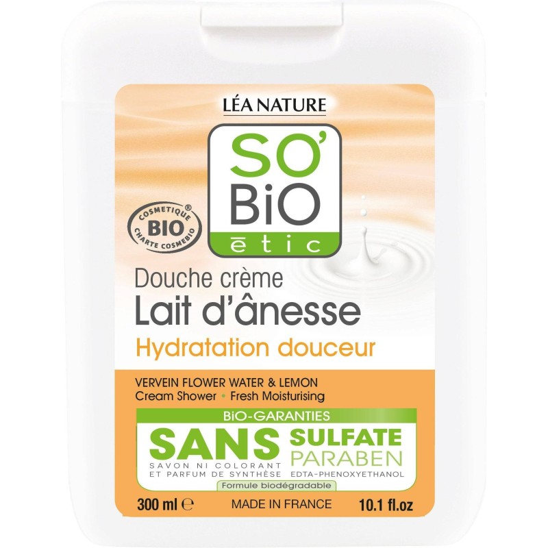 so’bio étic  Doccia Crema al Latte d'asina  Bagnoschiuma Bio