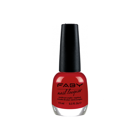 faby nails  Smalto Rosso Puro - Faby's Red  Smalti classici