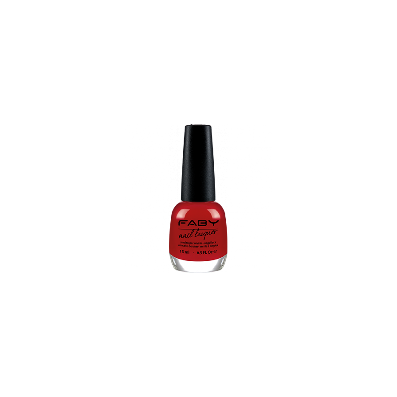 faby nails  Smalto Rosso Puro - Faby's Red  Smalti classici